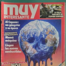 Coleccionismo de Revista Muy Interesante: MUY INTERESANTE N°94 MAR 1989. SIN PÓSTER DEL UNIVERSO. COMBUSTIBLES. AL CAPONE.. Lote 365618641