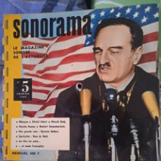 Coleccionismo de Revista Muy Interesante: SONORAMA. LE MAGAZINE SONORE DE L'ACTUALITE. 5 FEBRERO 1959.. Lote 365989151