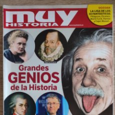 Coleccionismo de Revista Muy Interesante: MUY HISTORIA GRANDES GENIOS DE LA HISTORIA