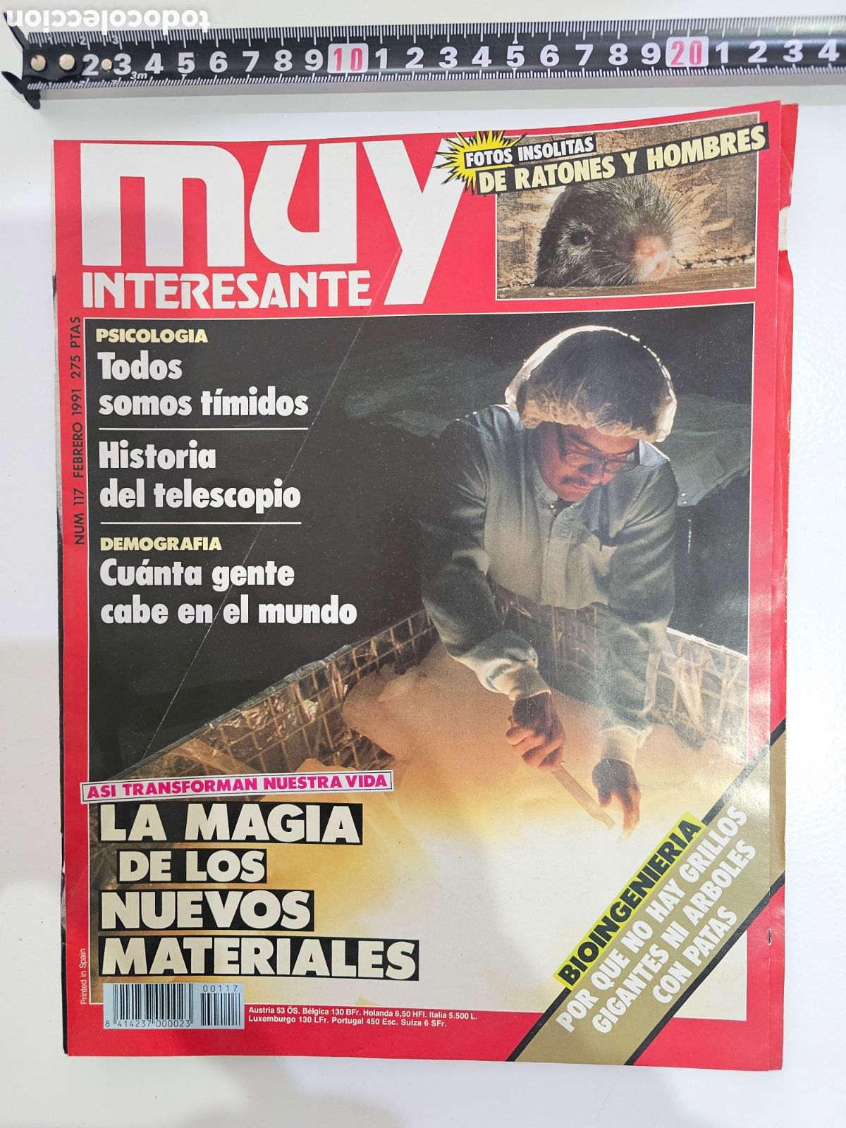 Coleccionismo de Revista Muy Interesante: Revista Muy interesante n&deg;117 1991 Nuevos Materiales