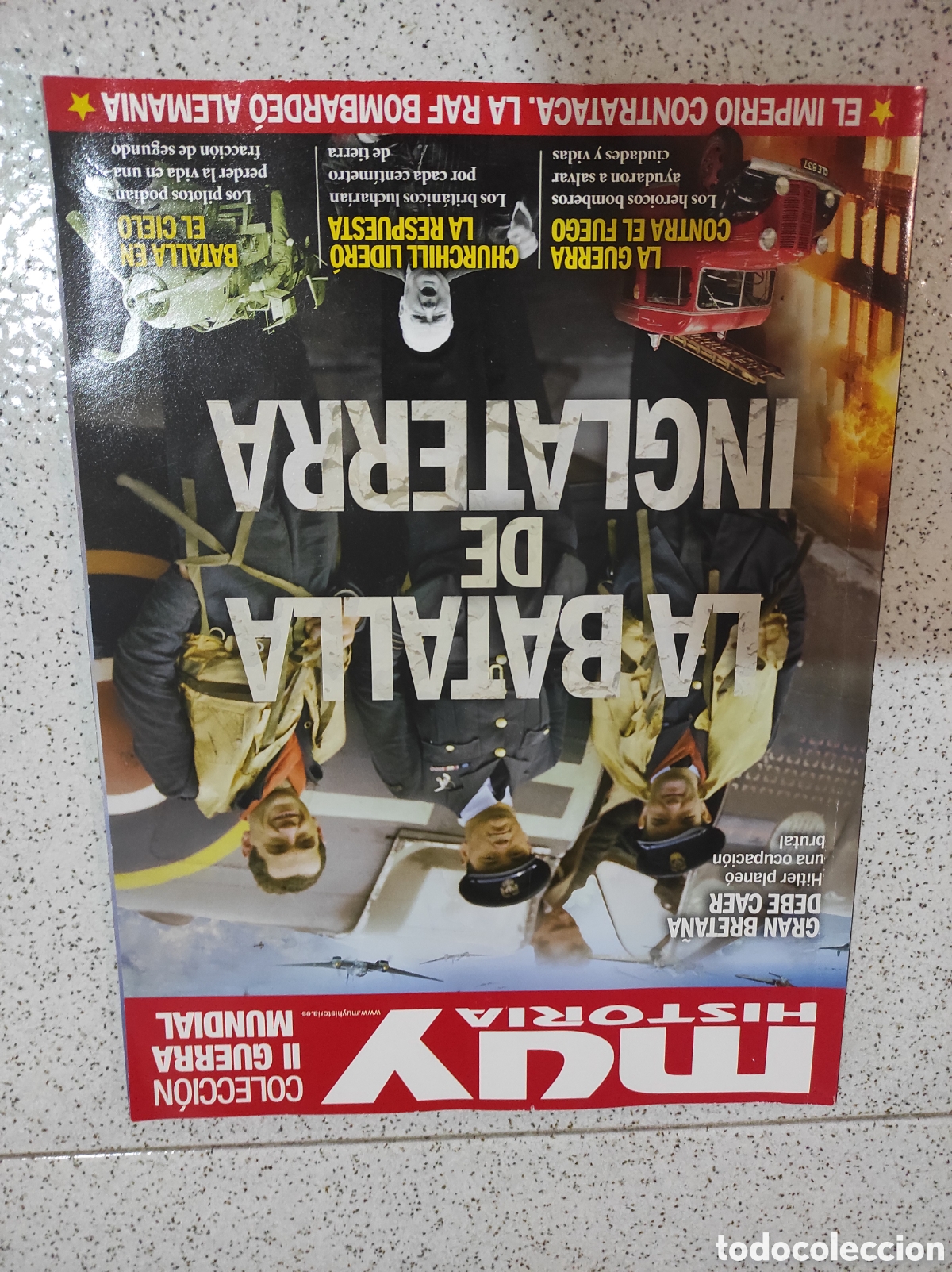 Coleccionismo de Revista Muy Interesante: La batalla de Inglaterra. Revista Muyhistoria