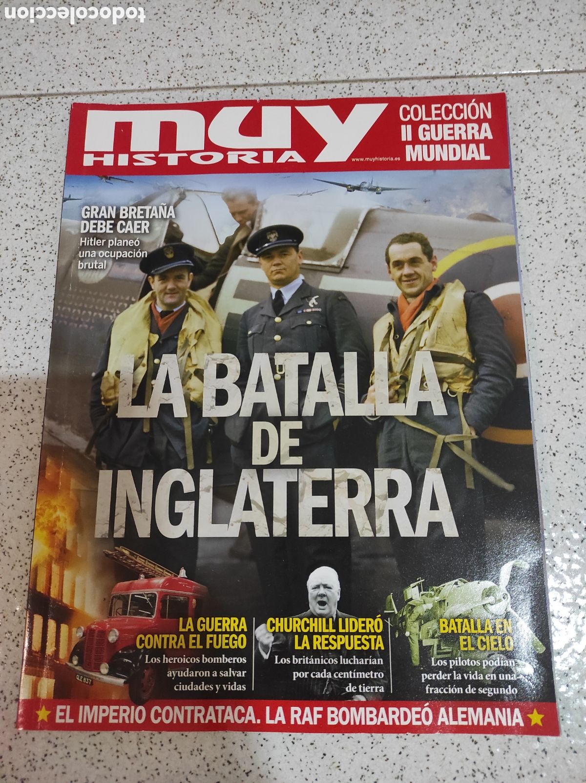 Coleccionismo de Revista Muy Interesante: La batalla de Inglaterra. Revista Muyhistoria
