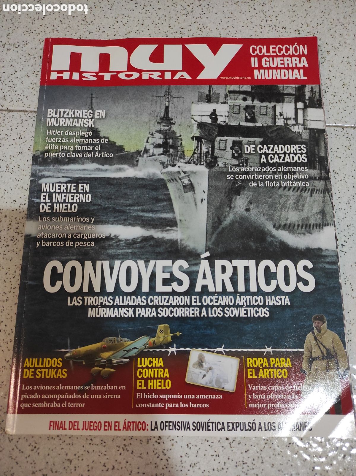 Coleccionismo de Revista Muy Interesante: Convoyes &Aacute;rticos. Revista Muyhistoria
