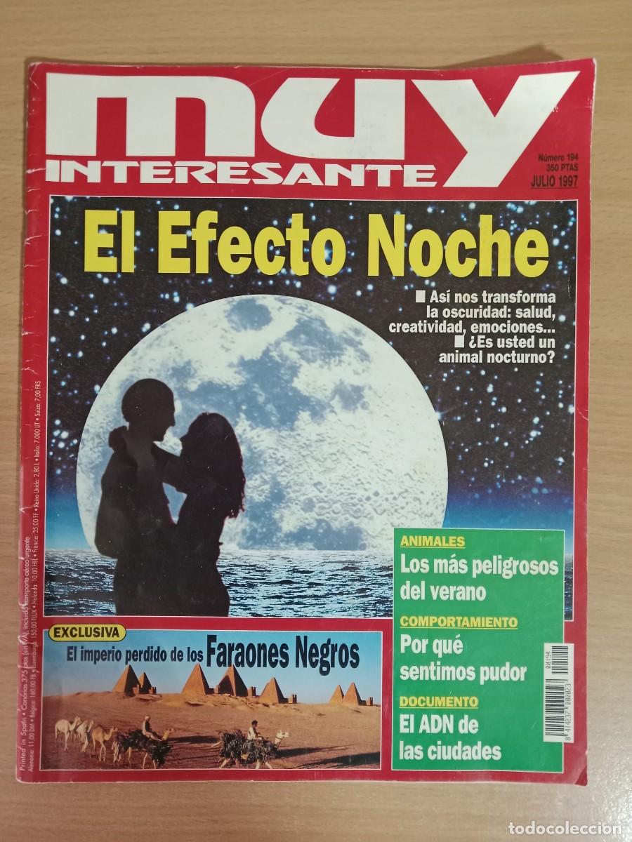 Coleccionismo de Revista Muy Interesante: EL EFECTO NOCHE - REVISTA MUY INTERESANTE N&ordm; 194 - JULIO A&Ntilde;O 1997.