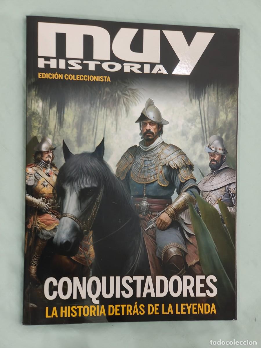 Coleccionismo de Revista Muy Interesante: Conquistadores ,Su historia ,muy ilustrada. De