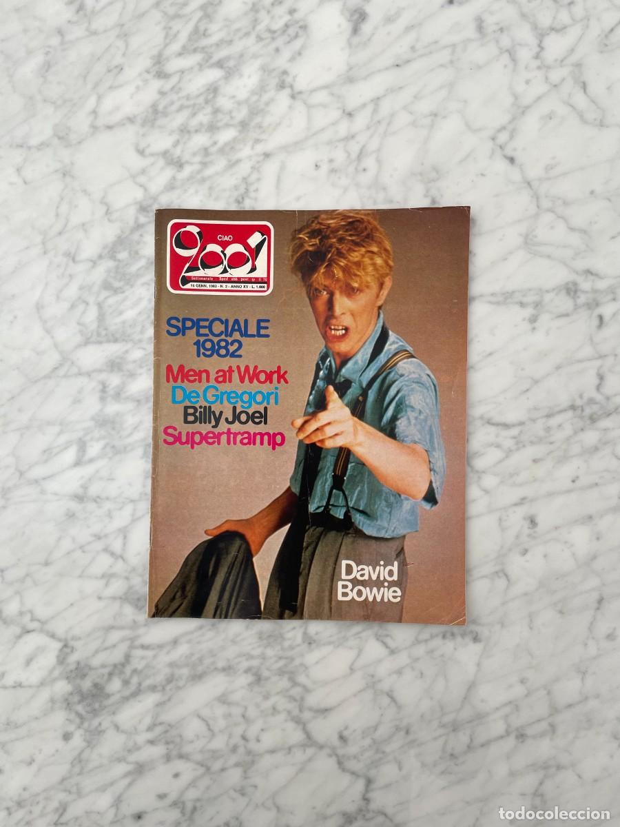 Coleccionismo de Revista Muy Interesante: CIAO 2001 - 1983 - MEN AT WORK, DAVID BOWIE, BILLY IDOL, BERNARDO LANZETTI, FRANCESCO DE GREGORI