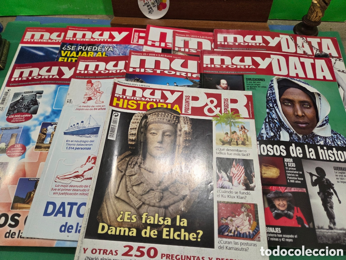 Coleccionismo de Revista Muy Interesante: LOTE DE 10 REVISTAS...&rdquo;&rdquo;MUY INTERESANTE&rdquo;&rdquo;......PREGUNTAS, RESPUESTAS. HECHOS, N&Uacute;MEROS Y M&Aacute;S...