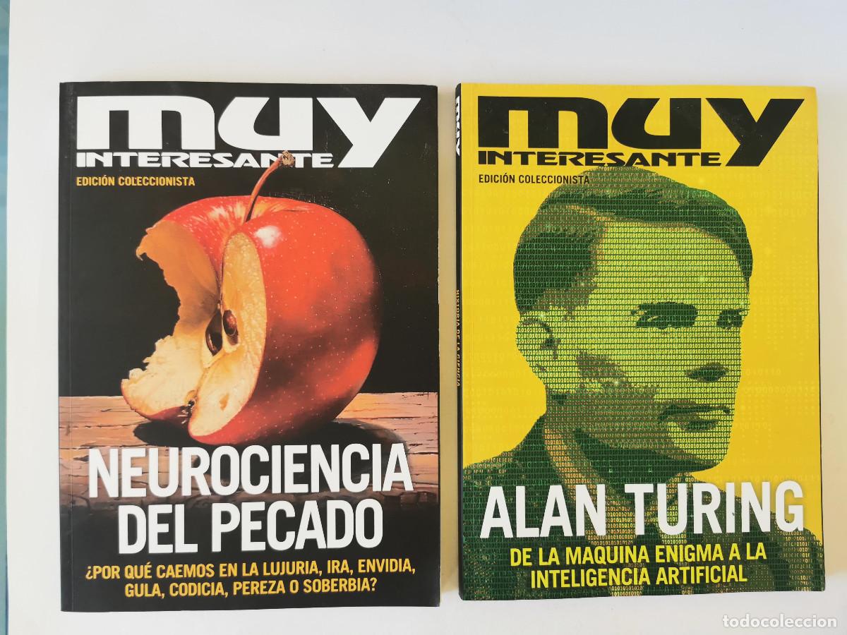 Coleccionismo de Revista Muy Interesante: Muy Interesante: Edici&oacute;n coleccionista: Neurociencia del pecado Alain Turing. De la m&aacute;quina enigma a