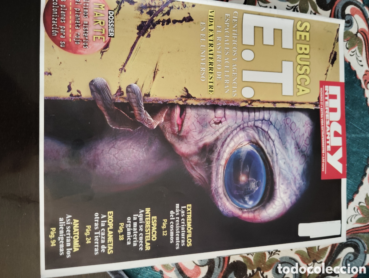 Coleccionismo de Revista Muy Interesante: Revista muy interesante. Extra vida extraterrestre. Se busca E.T.