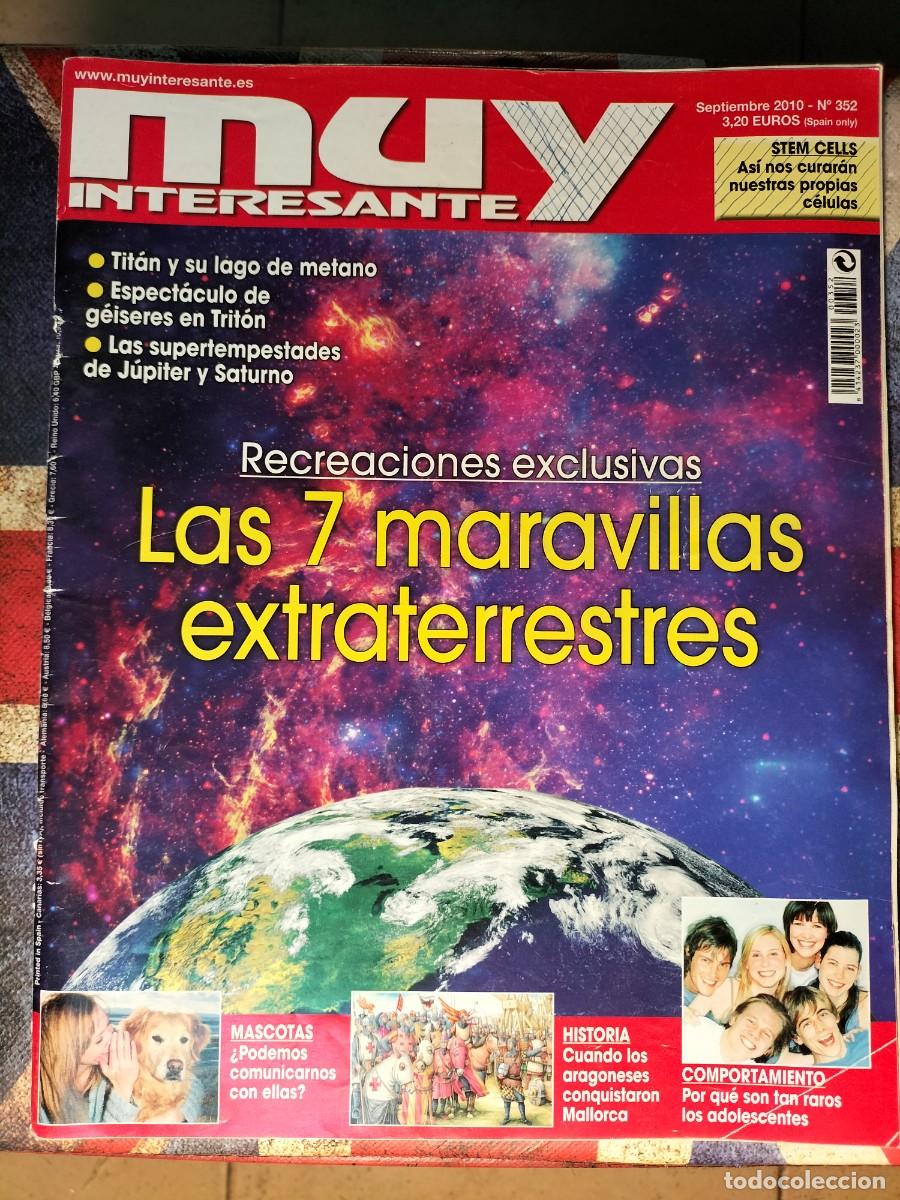 Coleccionismo de Revista Muy Interesante: REVISTA MUY INTERESANTE - N&deg; 352 -SEP. 2010. LAS 7 MARAVILLAS EXTRATERRESTRES