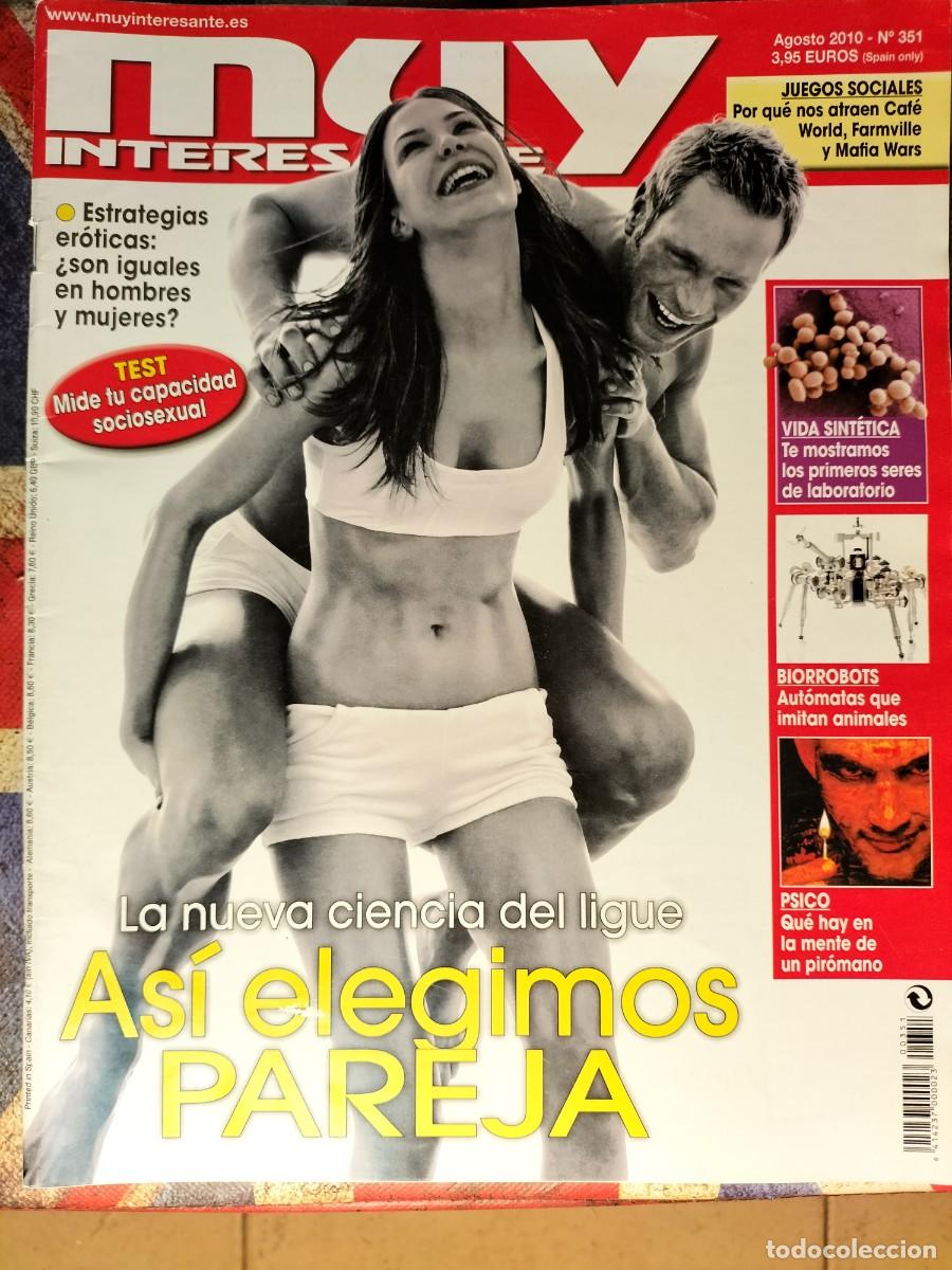 Coleccionismo de Revista Muy Interesante: REVISTA MUY INTERESANTE - N&deg; 351 -Agosto 2010. ASI ELEGIMOS PAREJA