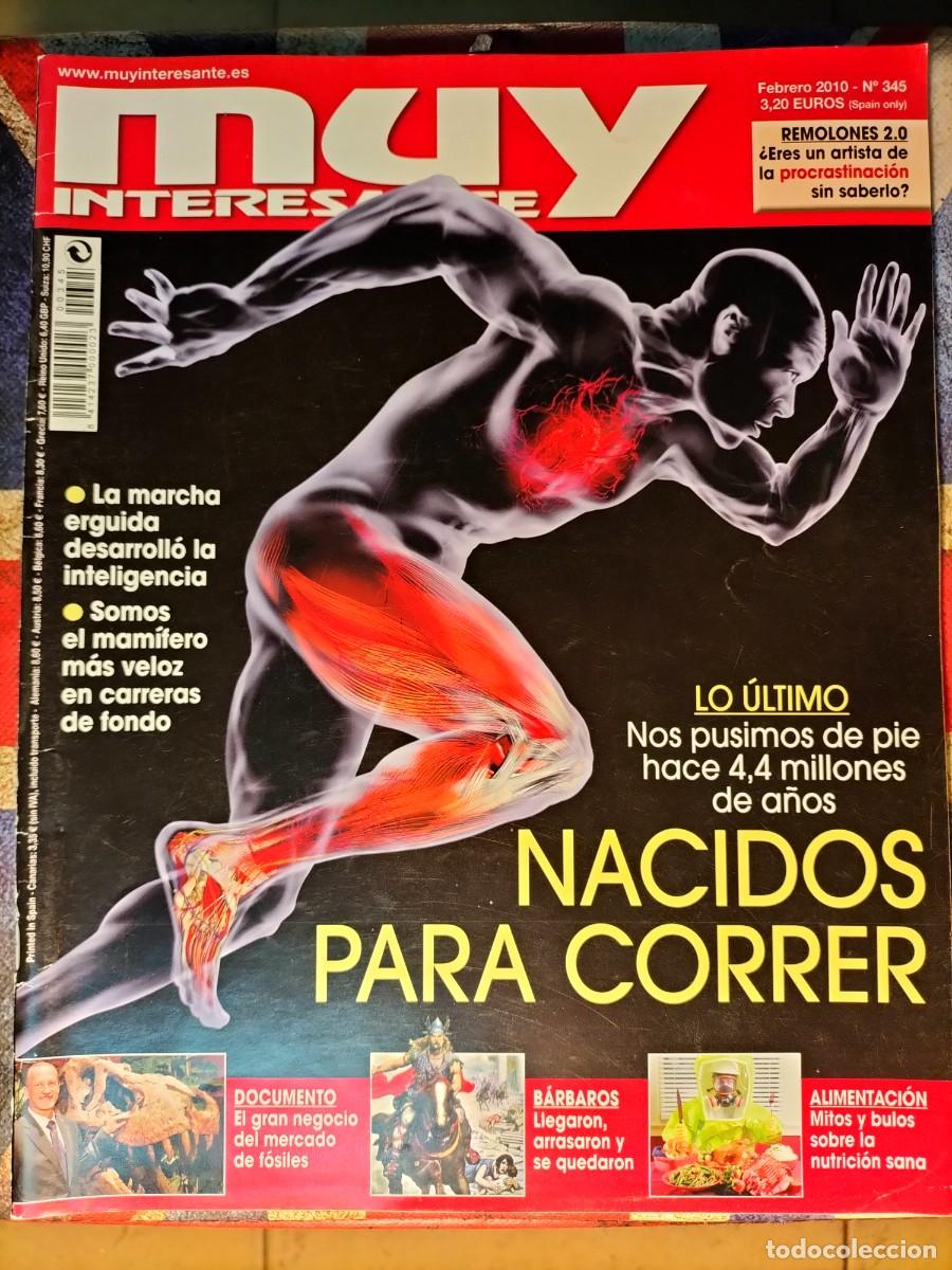 Coleccionismo de Revista Muy Interesante: REVISTA MUY INTERESANTE - N&deg; 345 -Febrero 2010. LAS 7 NACIDOS PARA CORRER