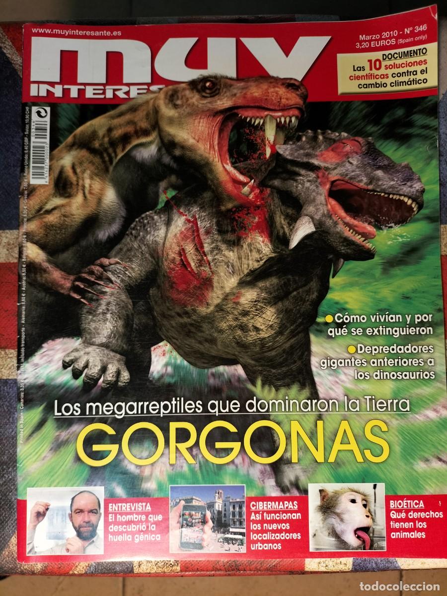 Coleccionismo de Revista Muy Interesante: REVISTA MUY INTERESANTE - N&deg; 346 -marz.2010. LOS NEGAR REPTILES QUE DOMINARON LA TIERRA. GORGONAS