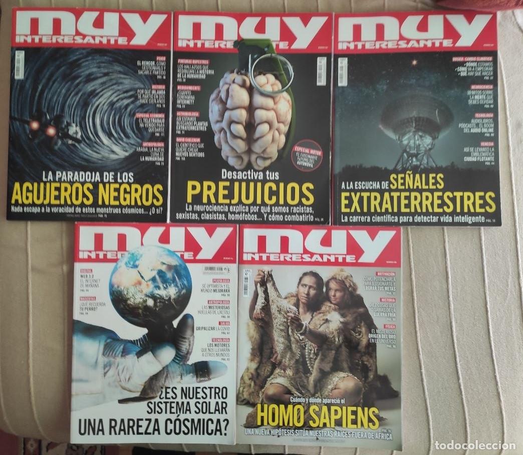 Collection Magazine Muy Interesante: lote 5 revistas muy interesante