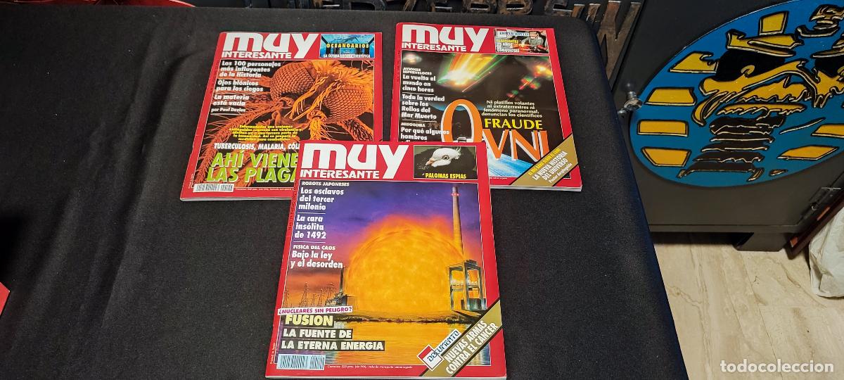 Sammeln von Zeitschriften Muy Interesante: Lote de 3 revistas muy interesante muy buen estado