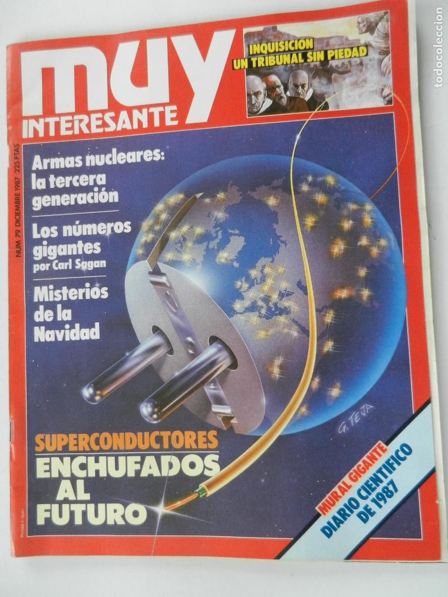 Coleccionismo de Revista Muy Interesante: MUY INTERESANTE REVISTA N&ordm; 79 - DICIEMBRE 1987 - ARMAS NUCLEARES , LA TERCERA GENERACI&Oacute;N