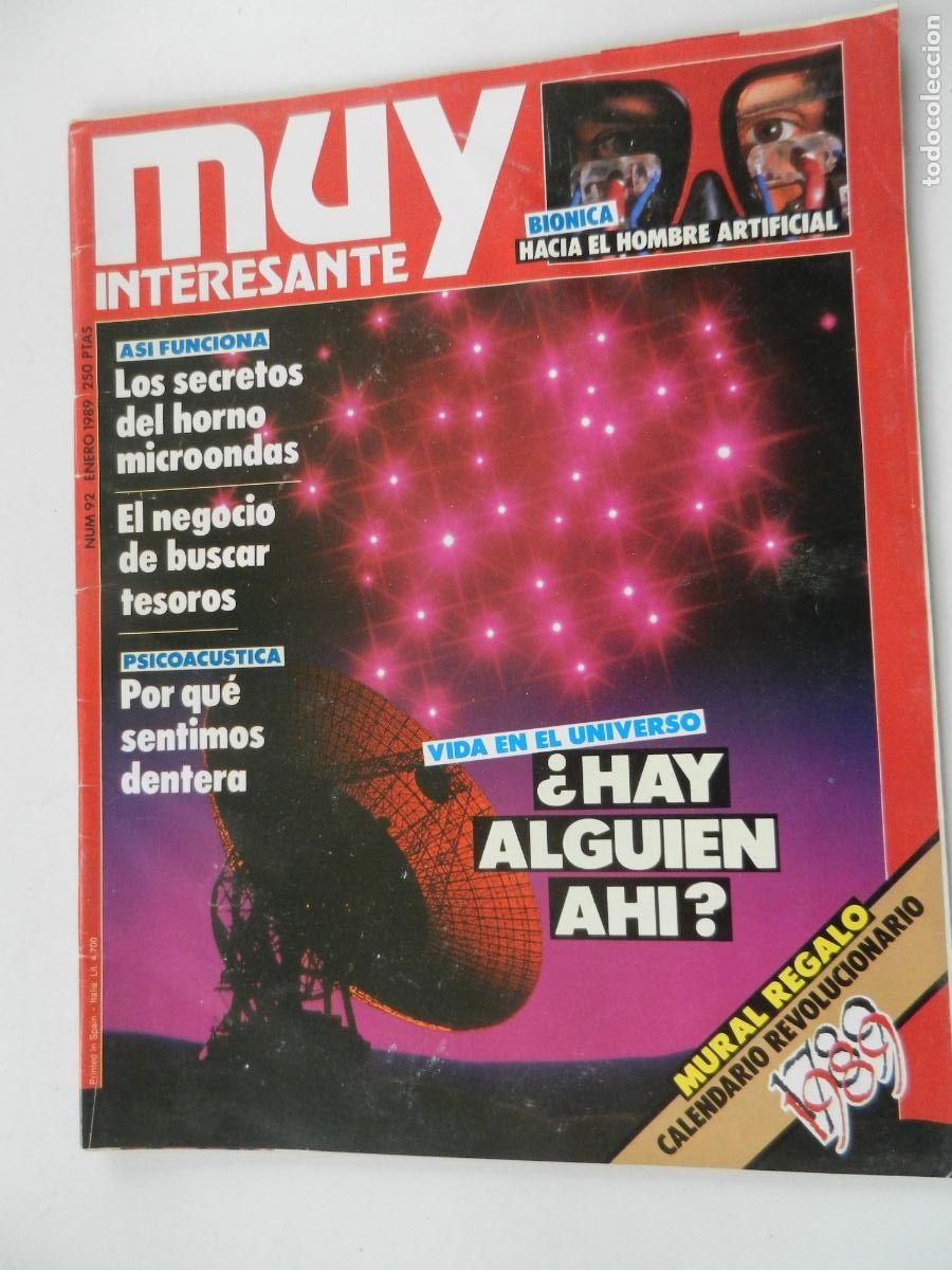 Sammeln von Zeitschriften Muy Interesante: MUY INTERESANTE REVISTA N&ordm; 92 -ENERO -1989-LOS SECRETOS DEL HORNO MICROONDAS