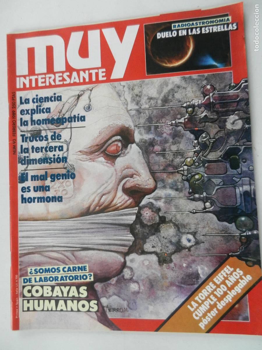 Sammeln von Zeitschriften Muy Interesante: MUY INTERESANTE REVISTA N&ordm; 93 -FEBRERO -1989-LA CIENCIA EXPLICA LA HOMEOPAT&Iacute;A