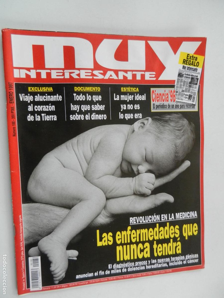 Coleccionismo de Revista Muy Interesante: MUY INTERESANTE REVISTA N&ordm; 188 - 01-1997-LAS ENFERNEDADES QUE NUNCA TENDR&Aacute;