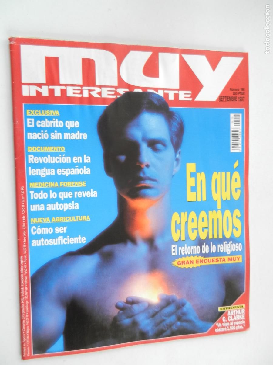 Coleccionismo de Revista Muy Interesante: MUY INTERESANTE REVISTA N&ordm; 196 - SEPTIEMBR 1997 - EN QUE CREEMOS , EL RETORNO DE LO RELIGIOSO