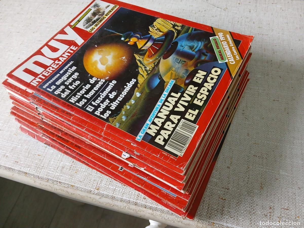Coleccionismo de Revista Muy Interesante: MUY INTERESANTE A&Ntilde;O 1990 12 NUMEROS UNO REPETIDO