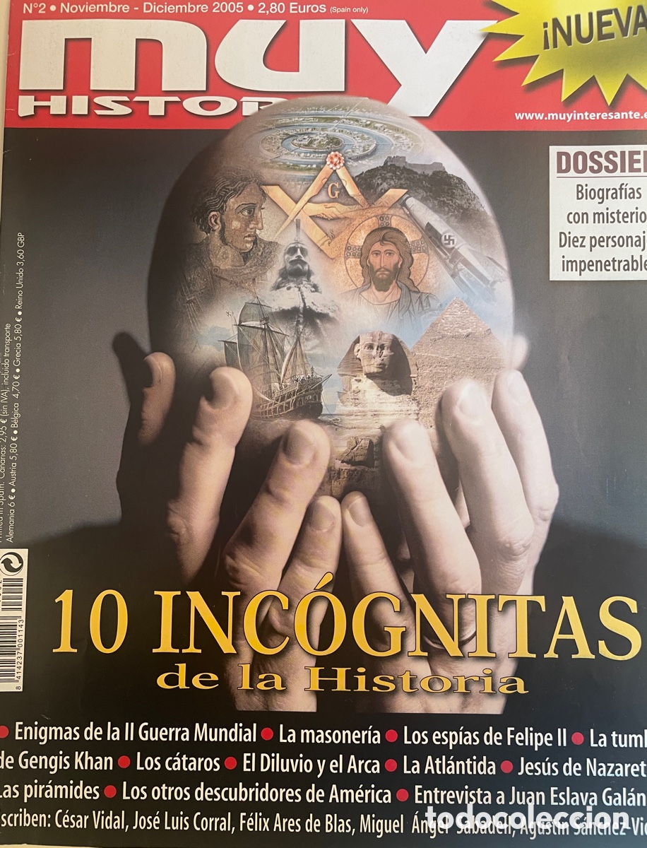 Coleccionismo de Revista Muy Interesante: Revista &ldquo;muy HISTORIA&rdquo; n&uacute;m. 2. Noviembre- Diciembre 2005.
