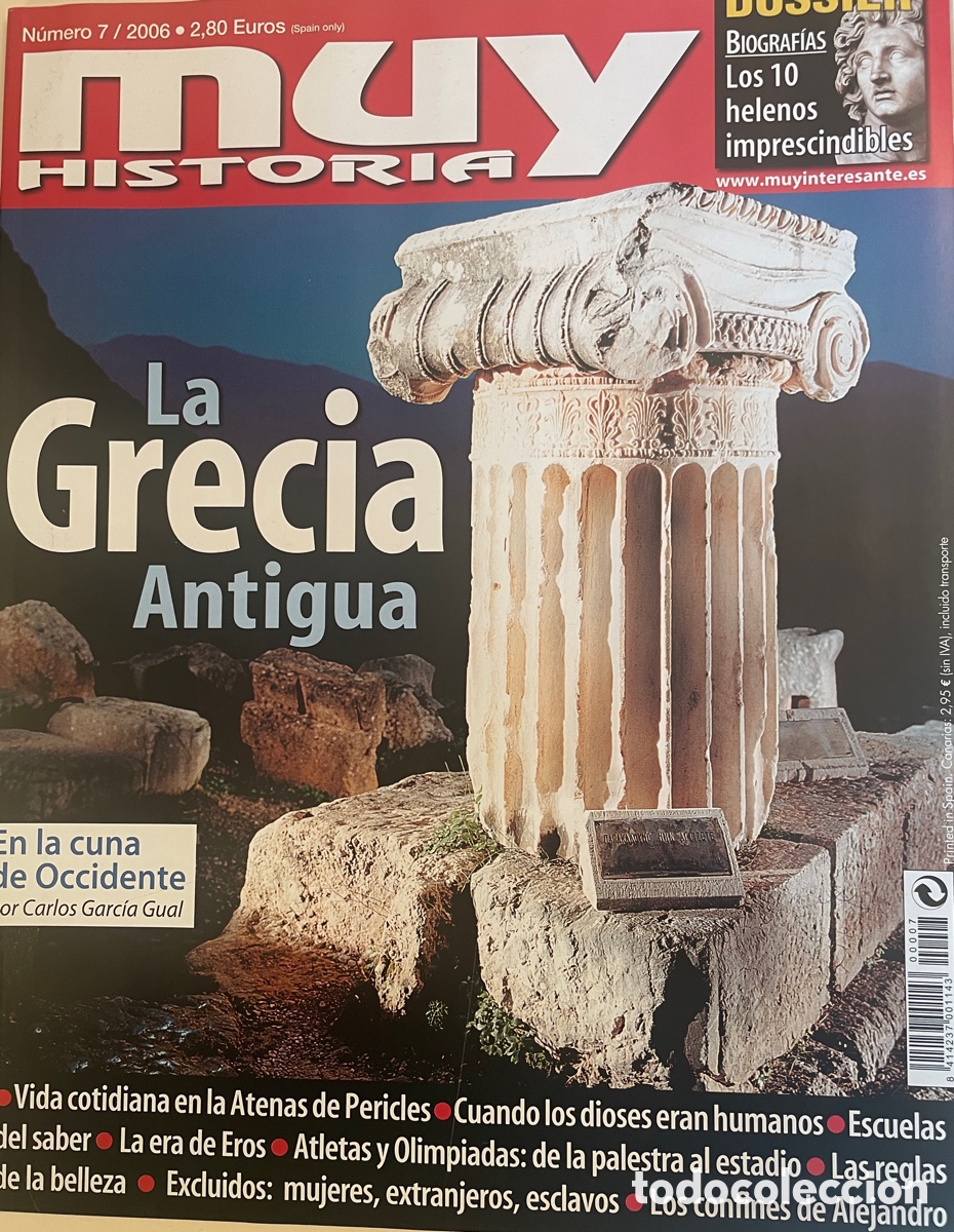Coleccionismo de Revista Muy Interesante: Revista &ldquo;muy HISTORIA&rdquo; n&uacute;m. 7. 2006.