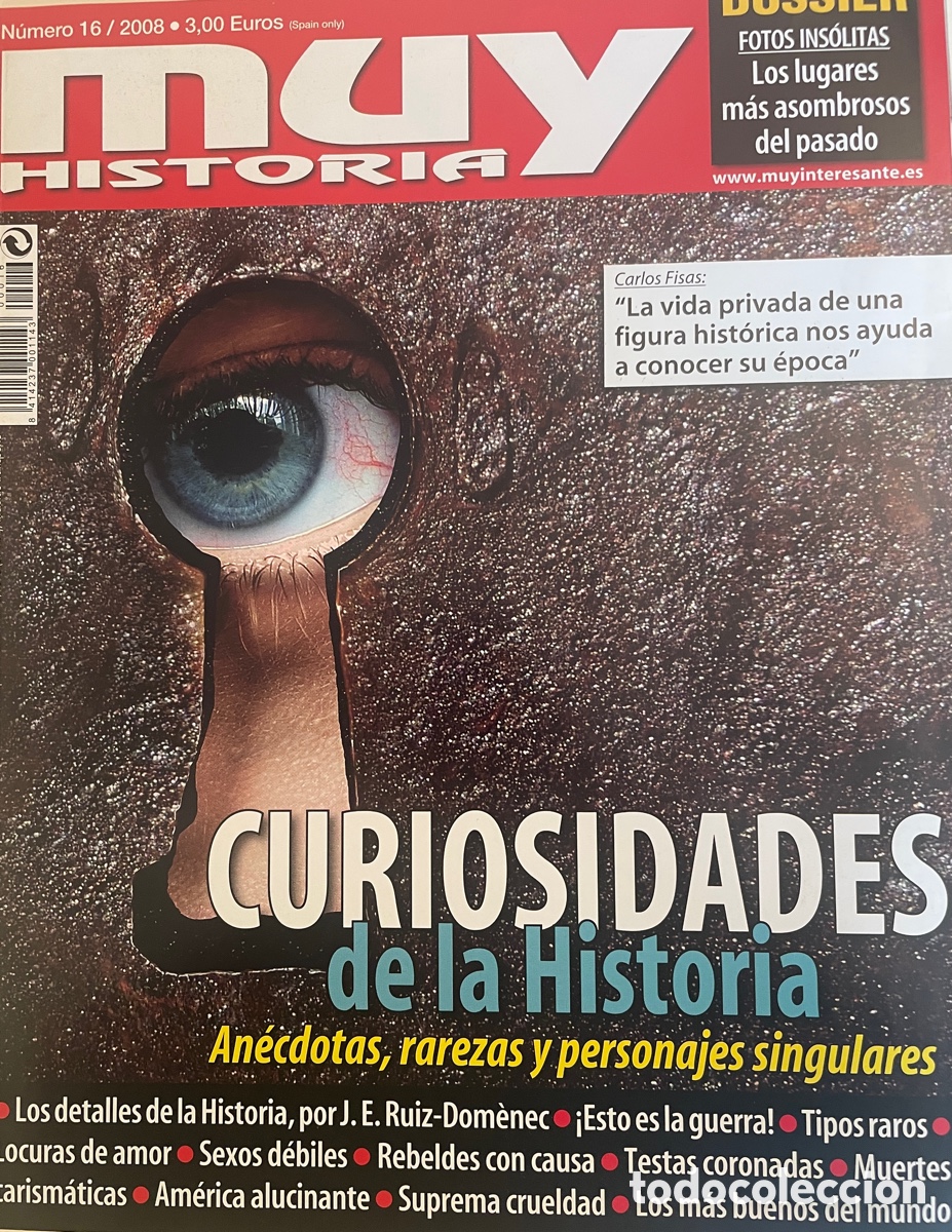 Coleccionismo de Revista Muy Interesante: Revista &ldquo;muy HISTORIA&rdquo; n&uacute;m. 16. 2008.