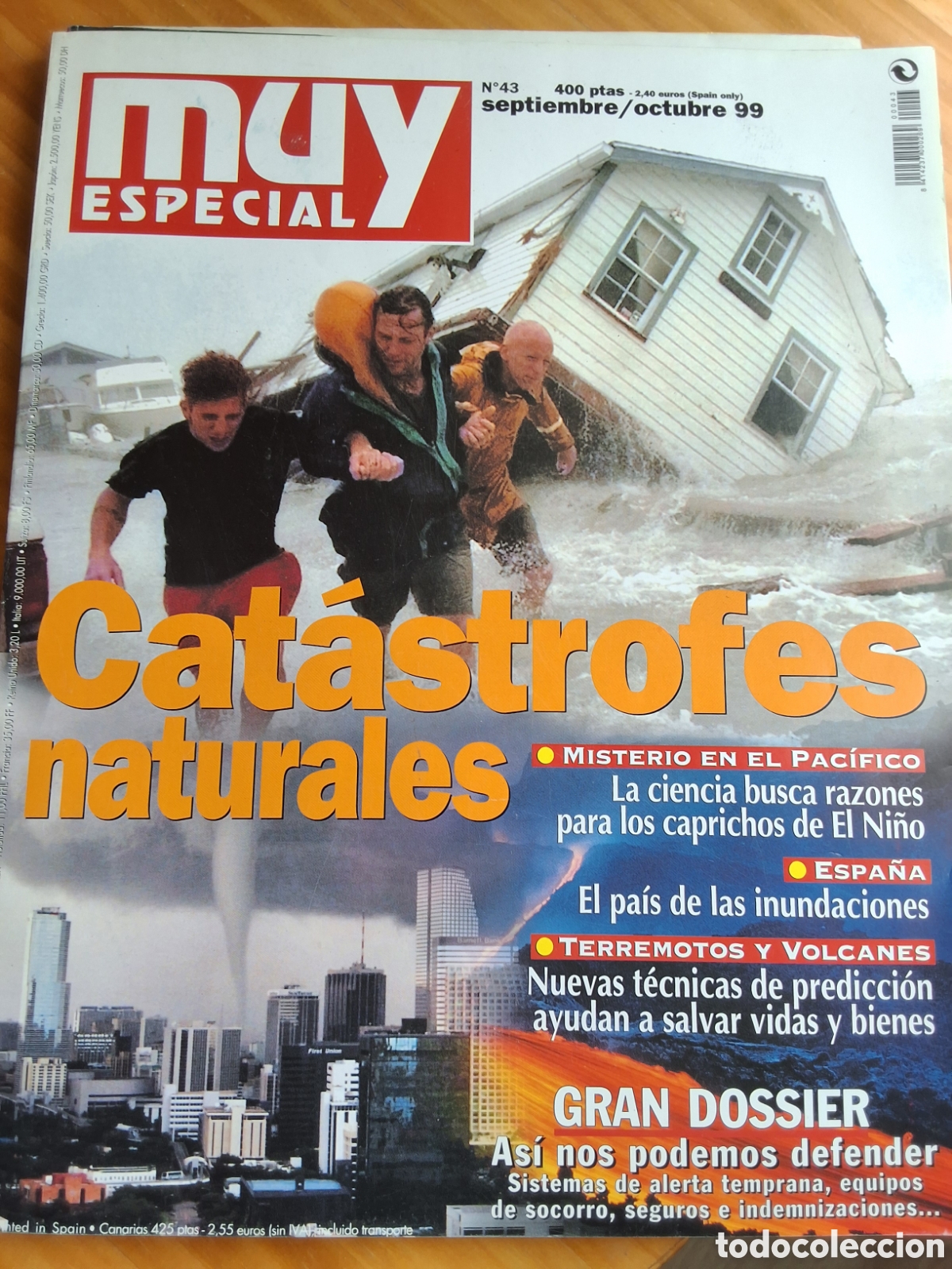 Collezionismo di Rivista Muy Interesante: Cat&aacute;strofes naturales revista muy interesante especial n&uacute;mero 43 (1999/9)
