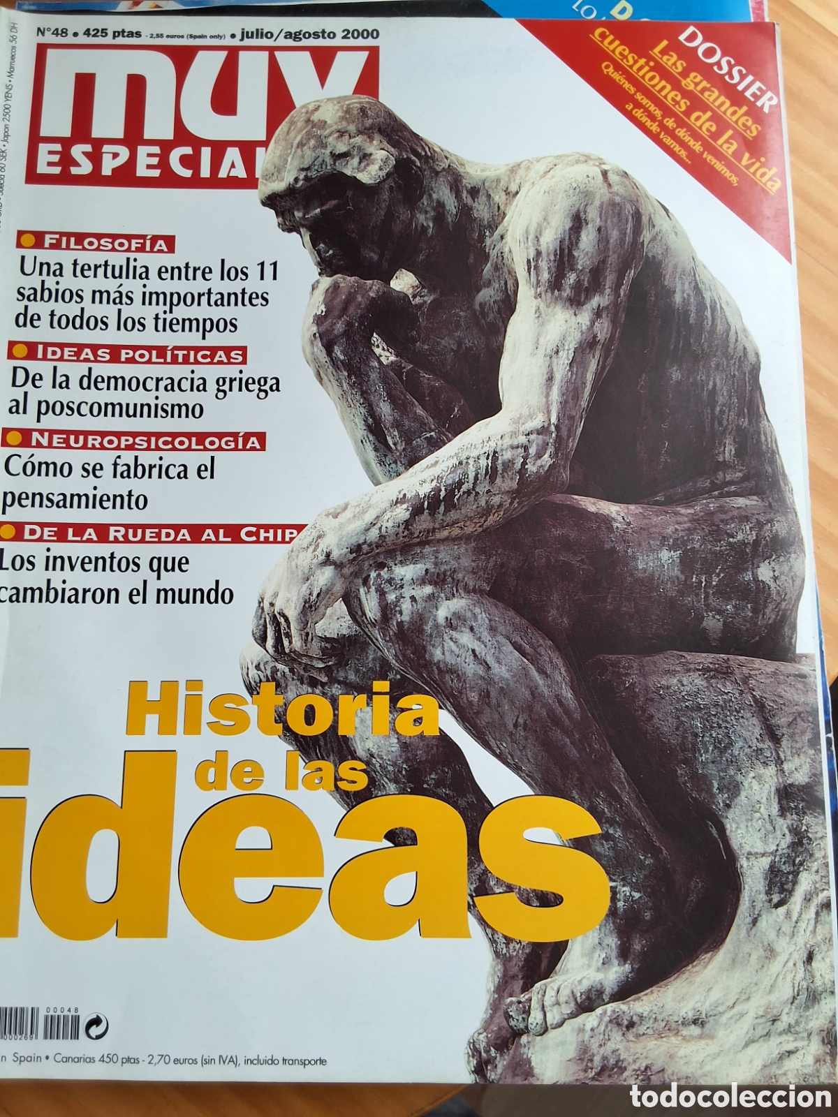 Coleccionismo de Revista Muy Interesante: Historia de las ideas revista muy interesante especial n&uacute;mero 48 (2000/7)