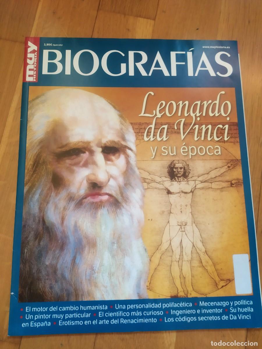 Coleccionismo de Revista Muy Interesante: MUY HISTORIA.BIOGRAFIAS. LEONARDO DA VINCI.