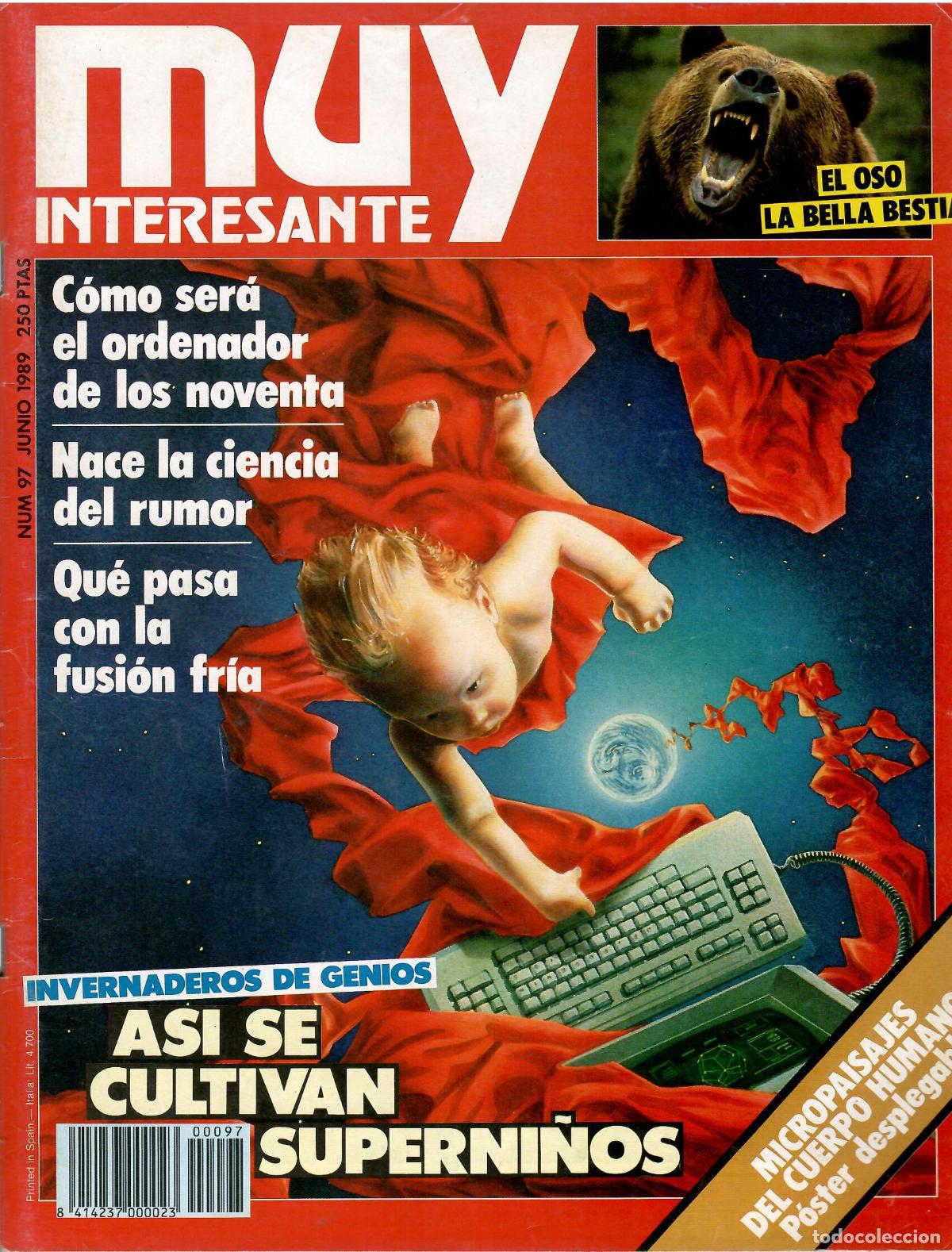 Coleccionismo de Revista Muy Interesante: Revista Muy Interesante, n&ordm; 97 - Junio 1989