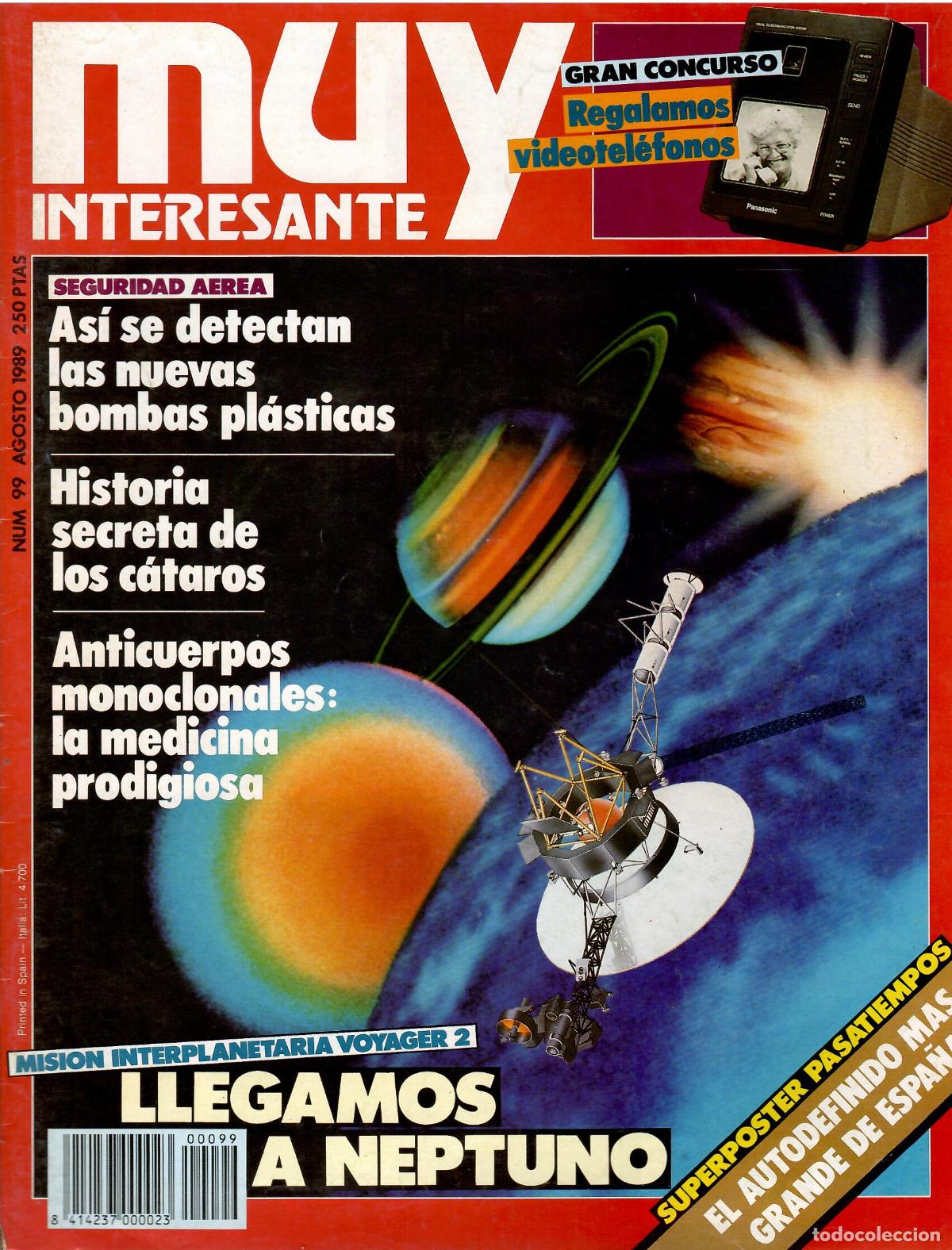 Coleccionismo de Revista Muy Interesante: Revista Muy Interesante, n&ordm; 99 - Agosto 1989