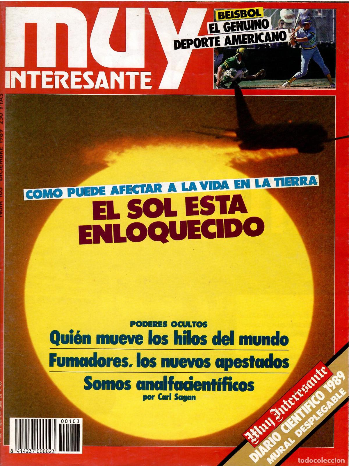 Coleccionismo de Revista Muy Interesante: Revista Muy Interesante, n&ordm; 103 - Diciembre 1989