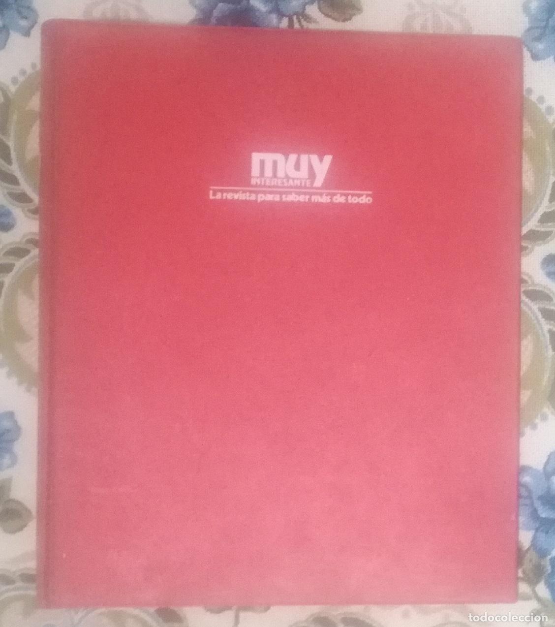 Coleccionismo de Revista Muy Interesante: Carpeta de vaiillas para 12 revistas Muy Interesante