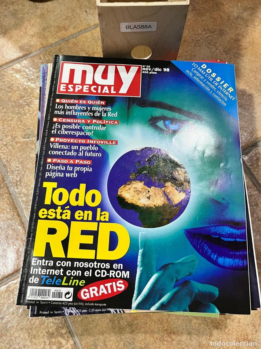 Coleccionismo de Revista Muy Interesante: MUY Especial n&ordm; 38 (noviembre/diciembre 1998) &ndash; Todo est&aacute; en la Red. interesante