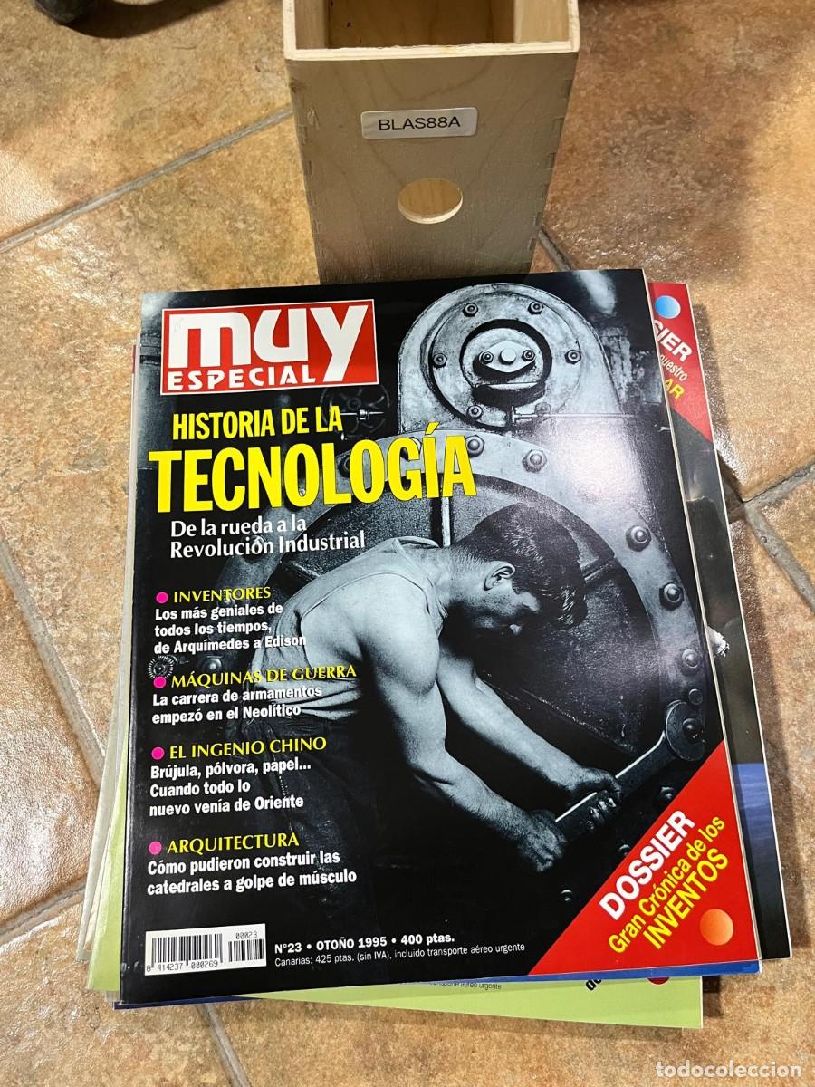 Coleccionismo de Revista Muy Interesante: BLAS88A &ndash; MUY Especial n&ordm; 23 (oto&ntilde;o 1995), Historia de la tecnolog&iacute;a (INTERESANTE)