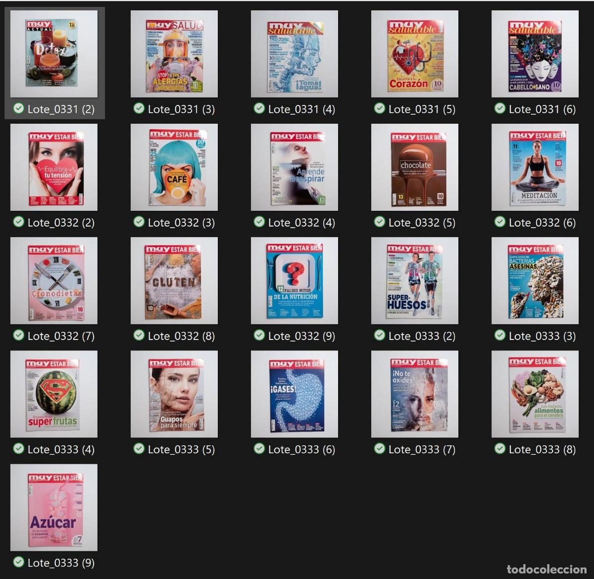 Coleccionismo de Revista Muy Interesante: Muy Estar Bien y Muy Saludable