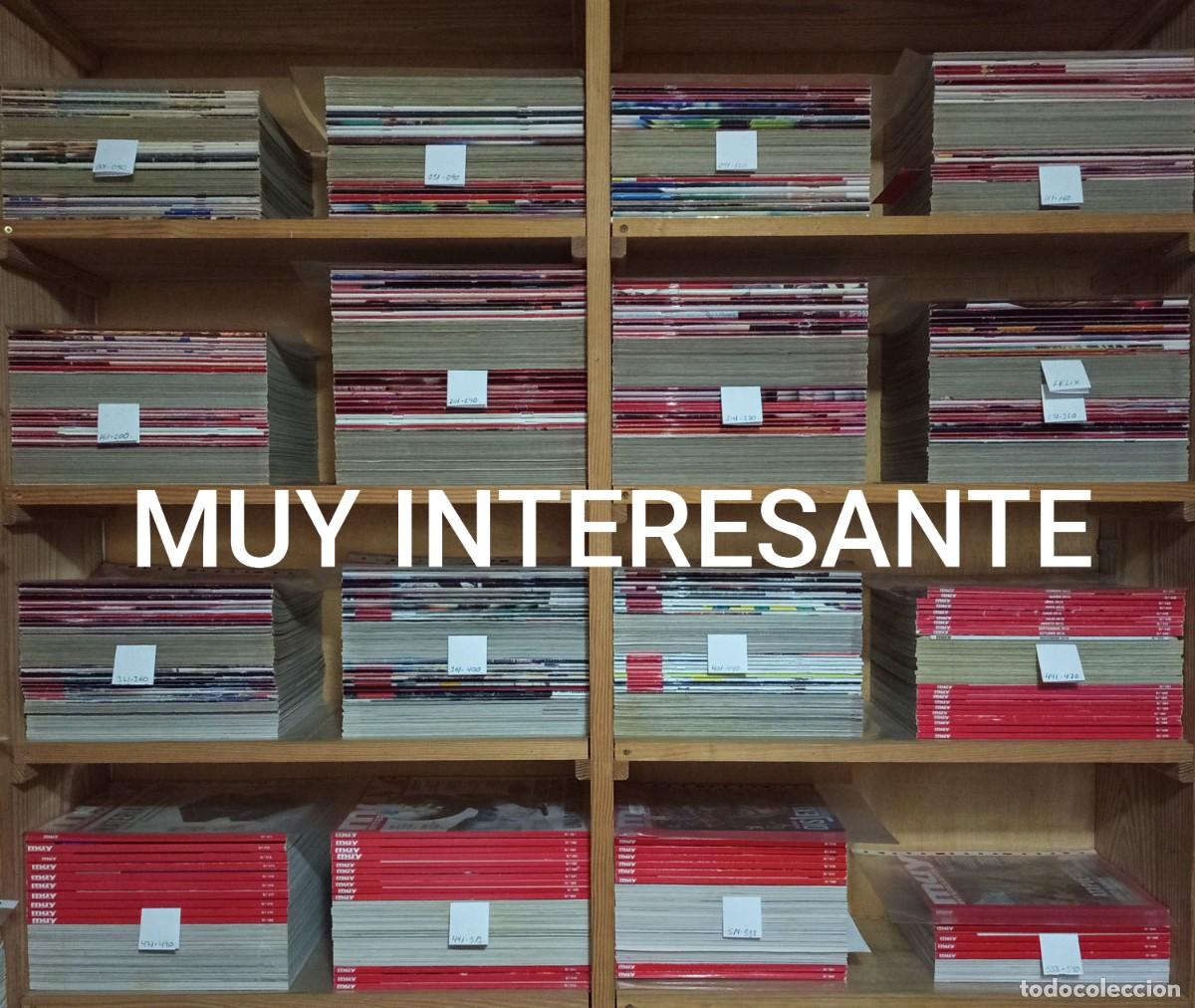 Coleccionismo de revista Muy Interesante: Revista MUY INTERESANTE. 541 n&uacute;meros.