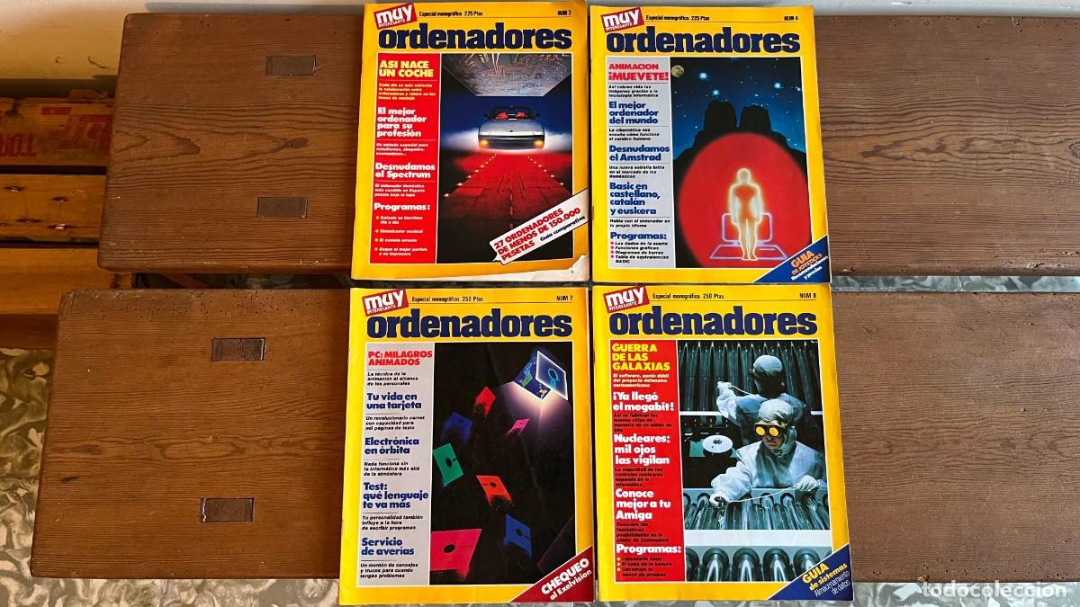 Coleccionismo de revista Muy Interesante: MUY INTERESANTE ORDENADORES, a&ntilde;os 1985 y 1986