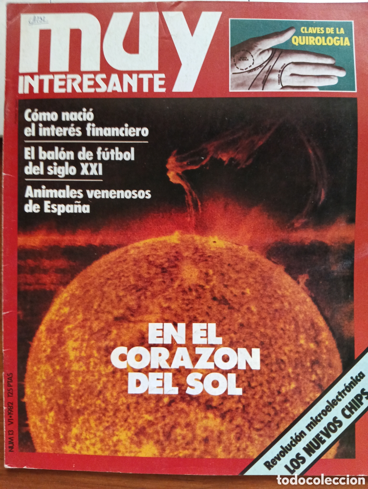 Coleccionismo de revista Muy Interesante: Muy interesante, n&uacute;mero 13, junio 1982
