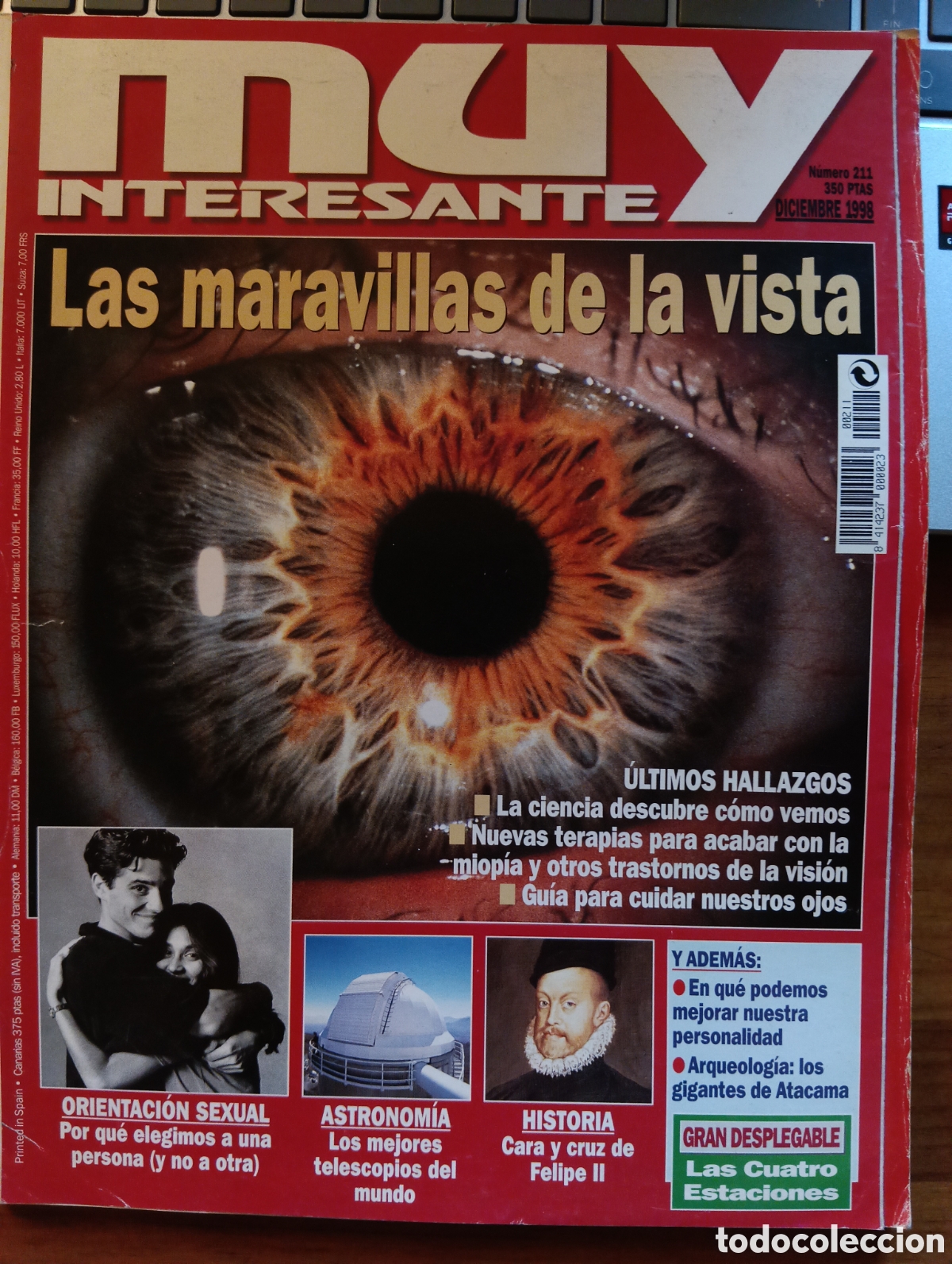 Coleccionismo de revista Muy Interesante: Muy interesante, n&ordm; 211