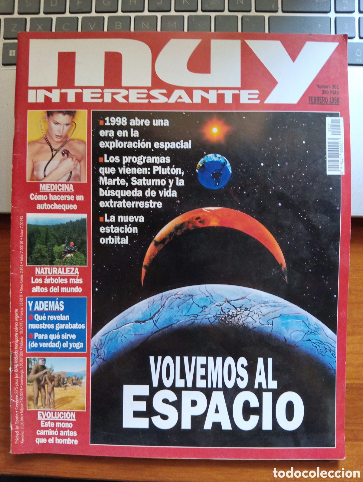 Coleccionismo de revista Muy Interesante: Muy interesante, n&uacute;mero 201