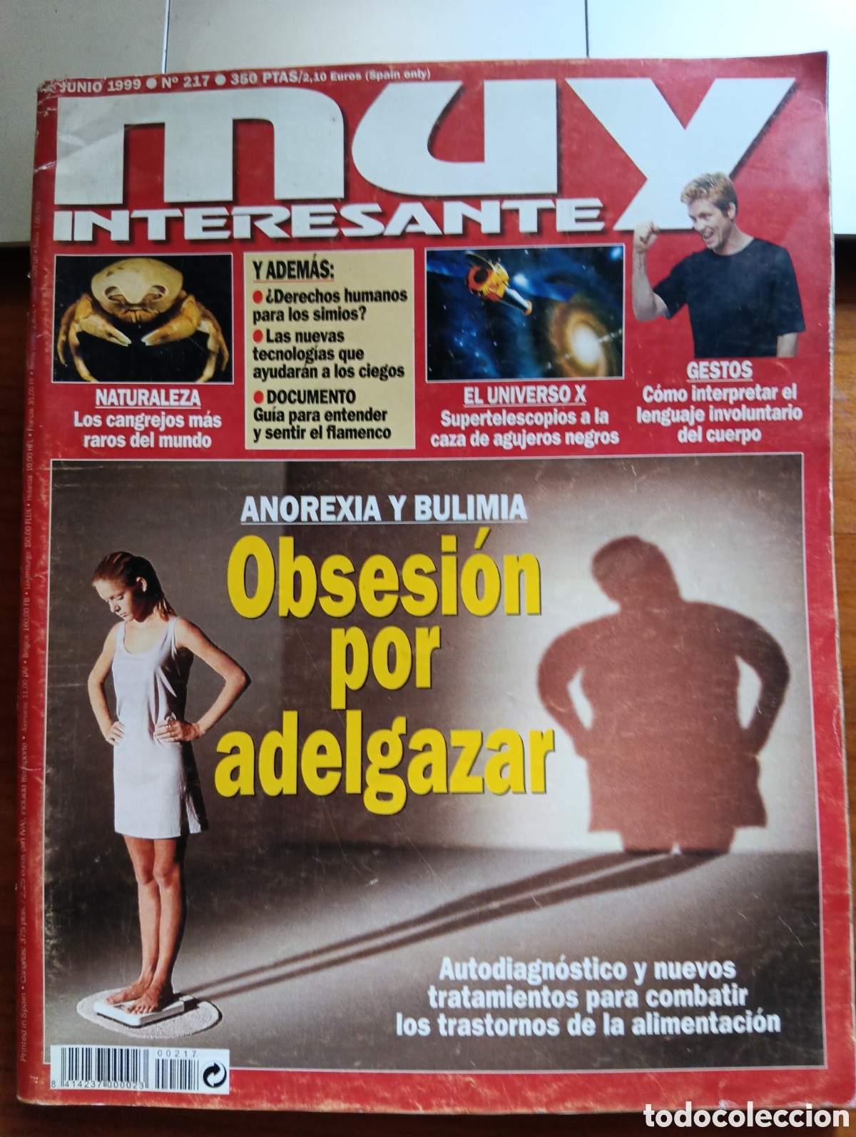Coleccionismo de revista Muy Interesante: muy interesante, numero 217