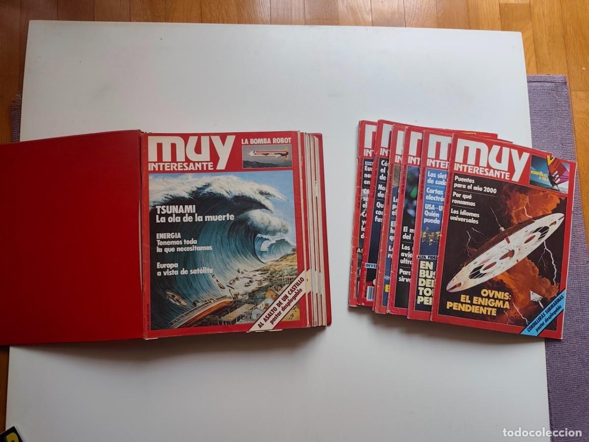 Coleccionismo de revista Muy Interesante: MUY INTERESANTE 1-25 excepto el 18 y 9 n&uacute;meros m&aacute;s + OTRO primer tomo con 8 n&uacute;meros TOTAL 41