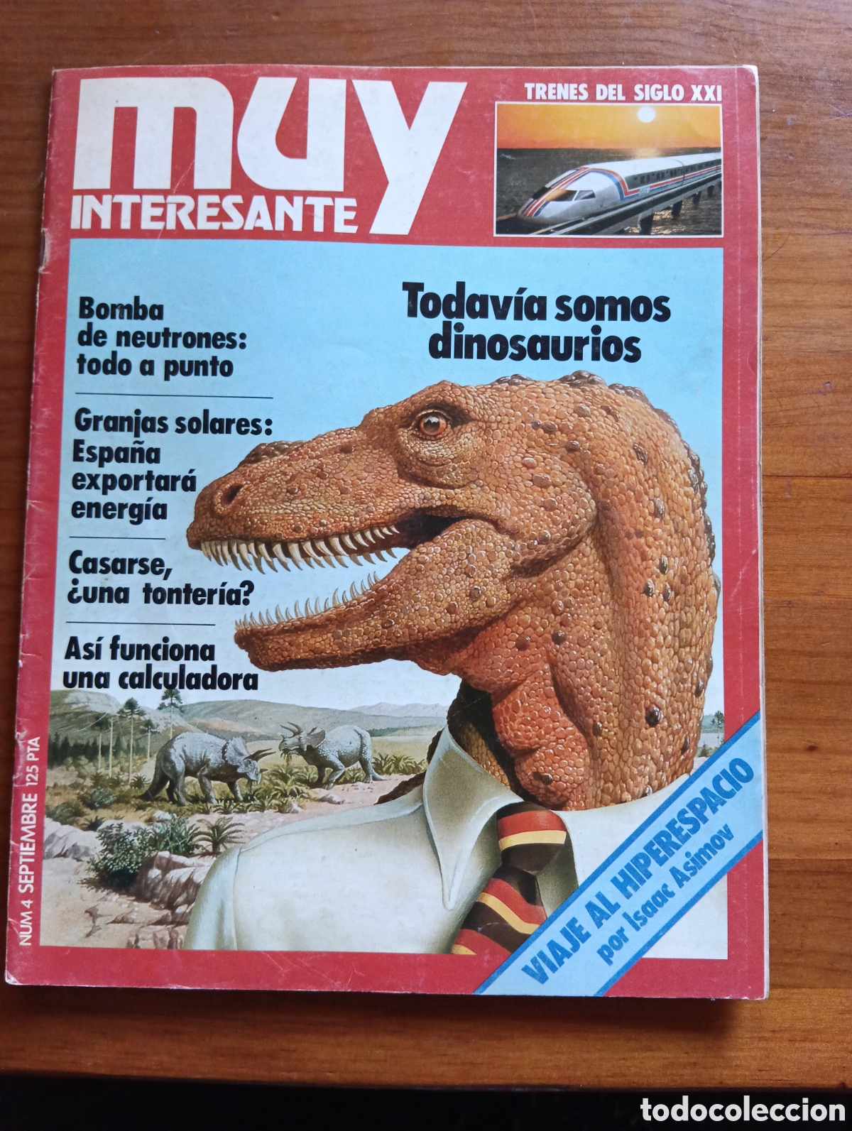 Coleccionismo de revista Muy Interesante: Revista Muy Interesante N&deg; 4