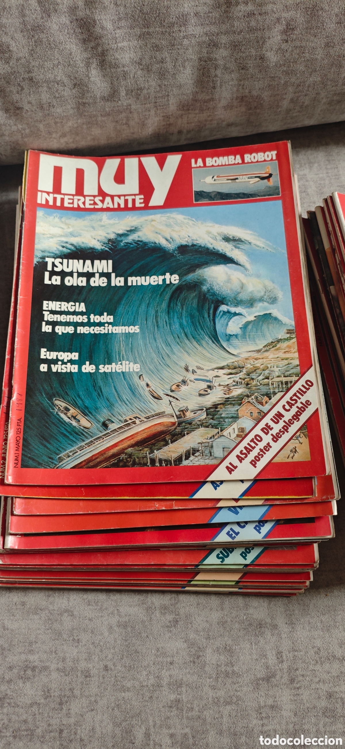 Coleccionismo de revista Muy Interesante: 100 primera revistas muy interesante