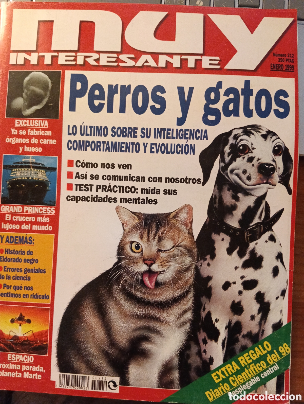 Coleccionismo de revista Muy Interesante: Muy Interesante, n&ordm; 212, Enero 1999