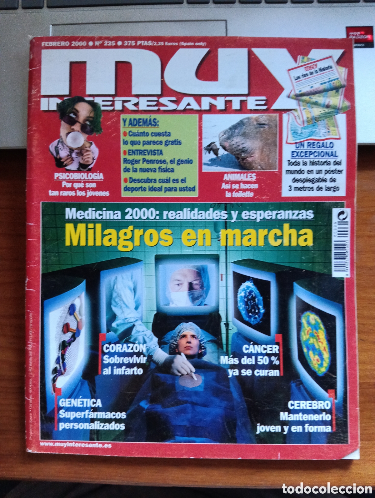 Coleccionismo de revista Muy Interesante: Muy interesante, n&ordm; 225