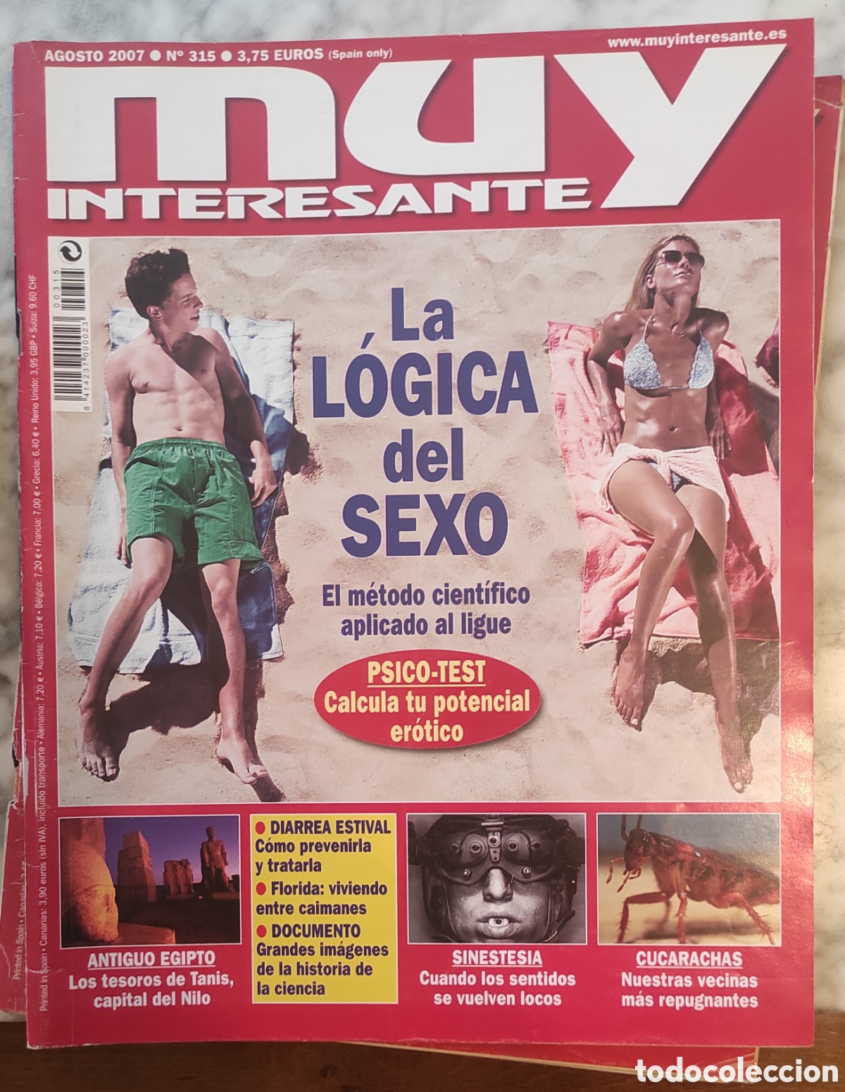 Coleccionismo de revista Muy Interesante: Muy Interesante N &deg; 315. Agosto 2007
